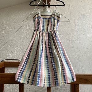 Girls from Savoy dot party dress 2 retro Zooey